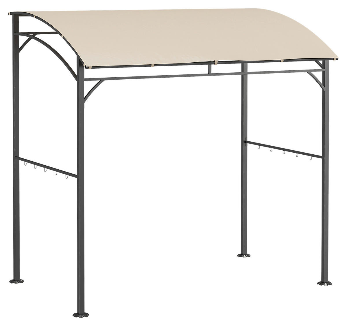 Outsunny Grillpavillon Grillpavillon - (215,00/150,00/220,00cm) - Outsunny