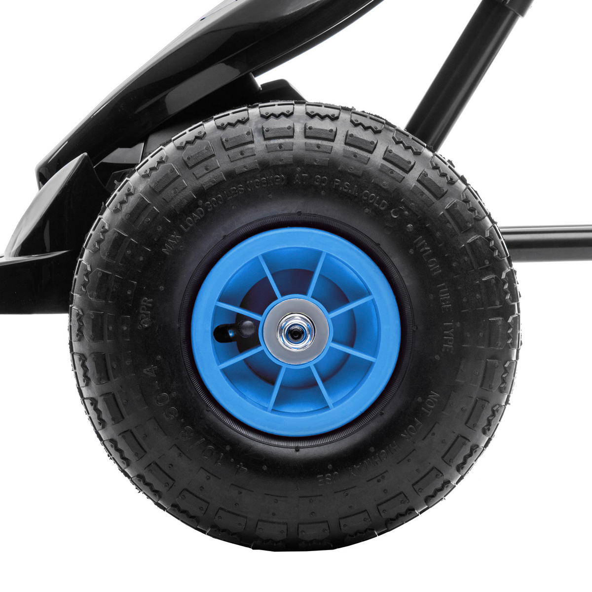 AIYAPLAY Go Kart schwarz B/H/L: ca. 58x61x121 cm Go Kart - blau/schwarz (121,00/58,00/61,00cm) - AIYAPLAY