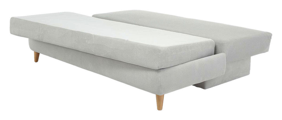 Dauerschlafsofa  hellbeige Maja_Dauerschlafsofa - hellbeige/buche (197,00/160,00cm)