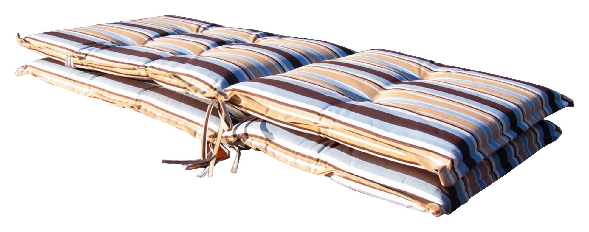 Grasekamp Auflage für Hochlehner marine Polyester-Mischgewebe B/H/L: ca. 53x5x121 cm Auflage_Hochlehner - bunt/marine (121,00/53,00/5,00cm) - Grasekamp