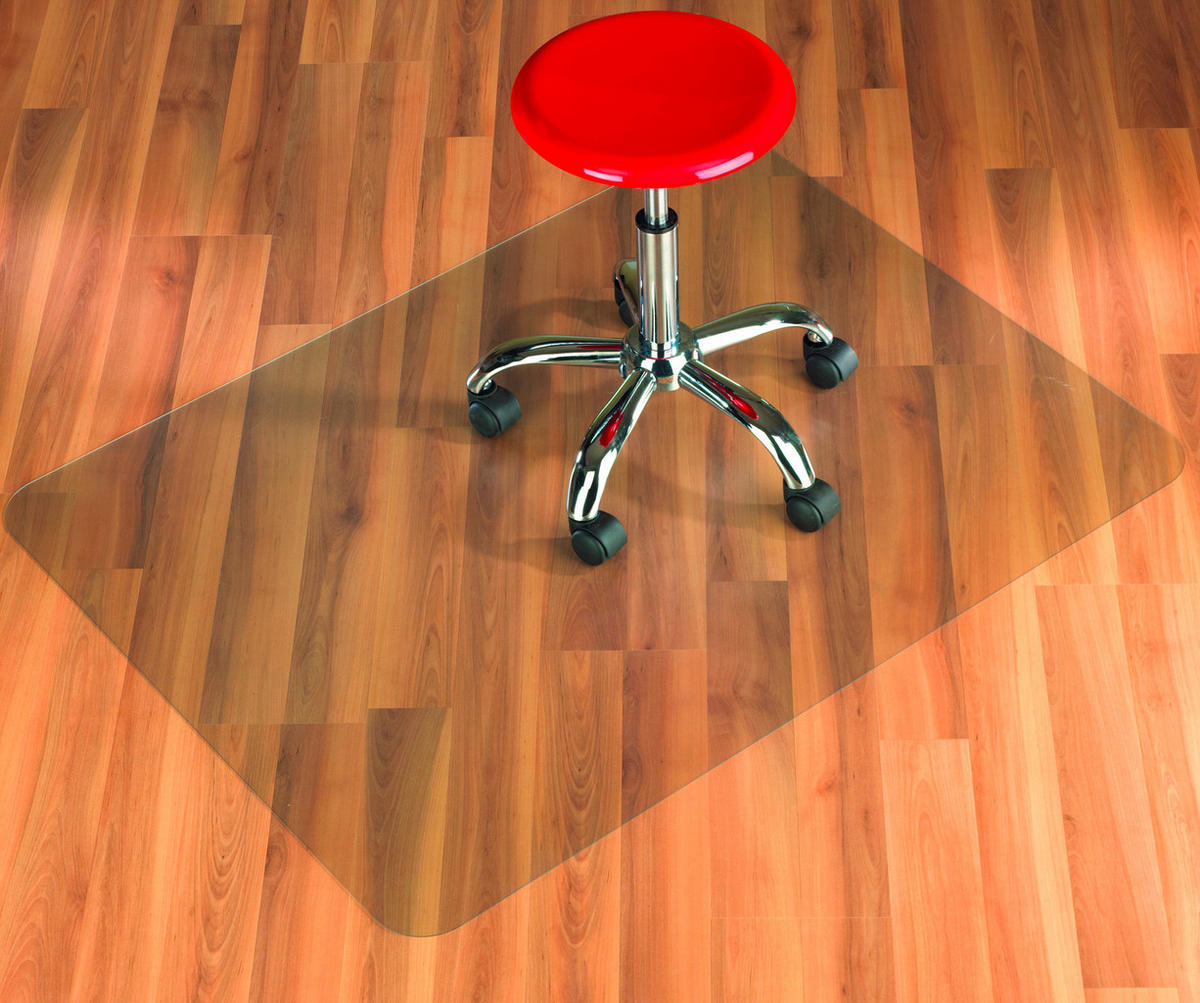 Bodenschutzmatte transparent B/L: ca. 60x80 cm Bodenschutzmatte 60x80cm - transparent (60,00/80,00cm)