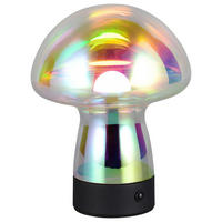 Reality LED Tischleuchte DOOLEY transparent Glas H: ca. 18 cm 1 Brennstellen Dooley - transparent (18,00cm) - Reality