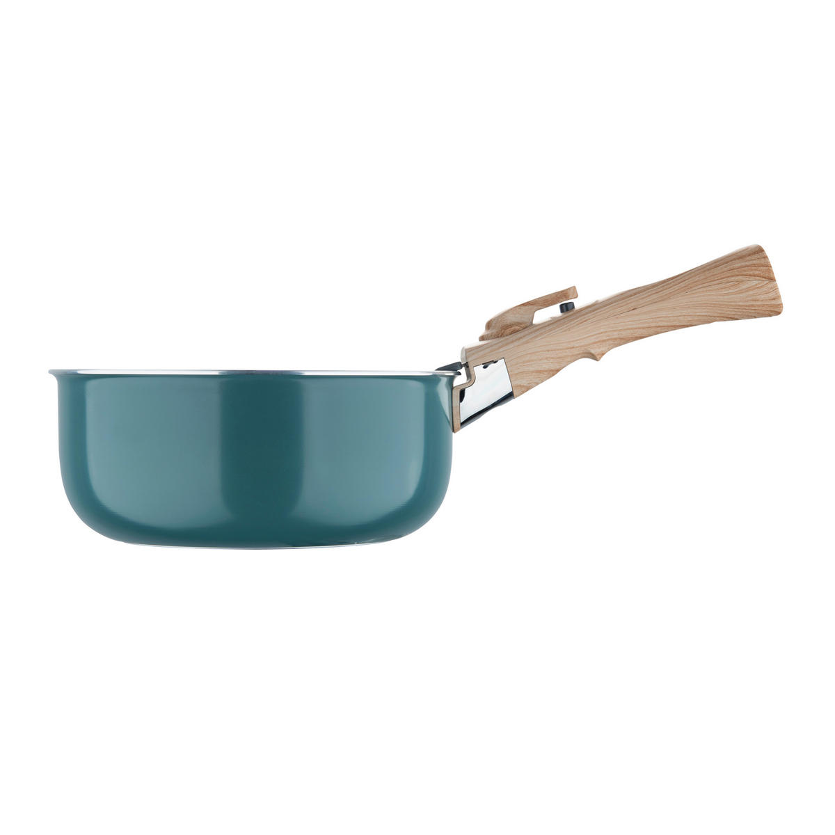 BERGNER Topfset CLICK & COOK silber Aluminium 4 tlg. CLICK & COOK - silber (30,70/30,00/9,60cm) - BERGNER