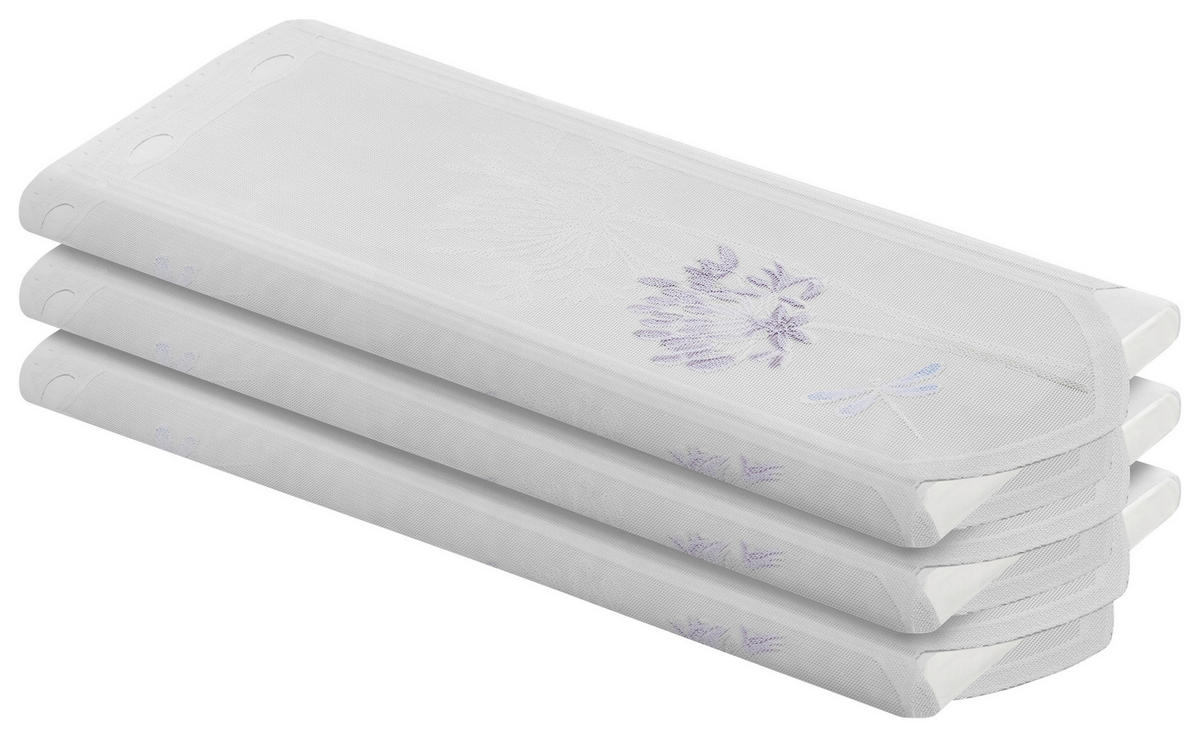 Scheibengardinen-Meterware Isen bunt H: ca. 45 cm Isen - bunt (45,00cm)