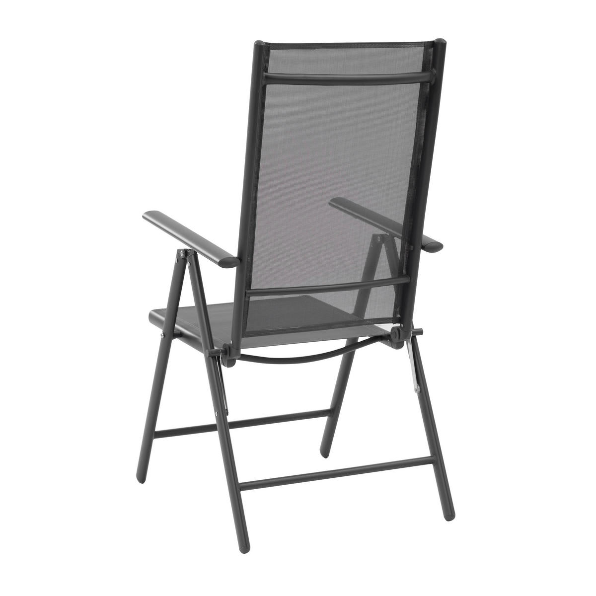 POCOline Gartensitzgruppe Patioset_5tlg. - schwarz/anthrazit - POCOline