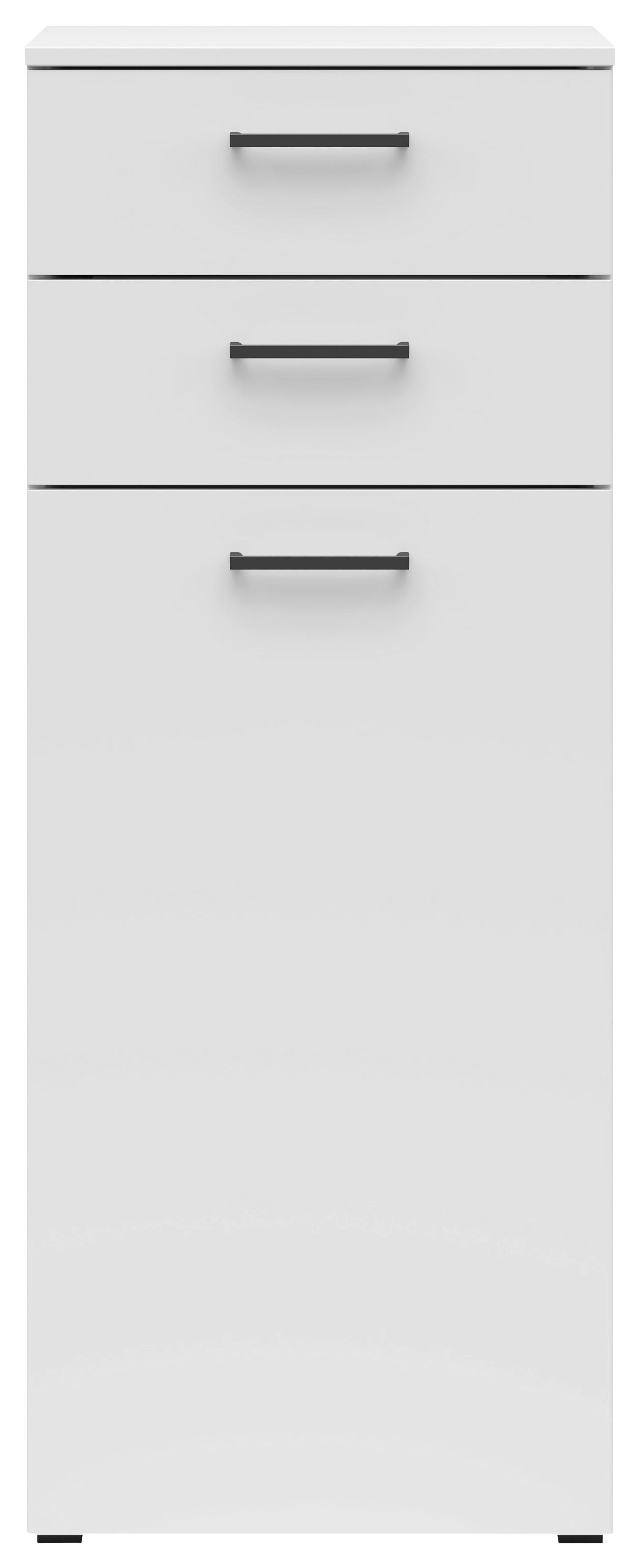 Kommode Multi-Stauraum Typ 17 weiß B/H/T: ca. 45x115x40 cm Multi-Stauraum Typ 17 - weiß (45,00/115,00/40,00cm)