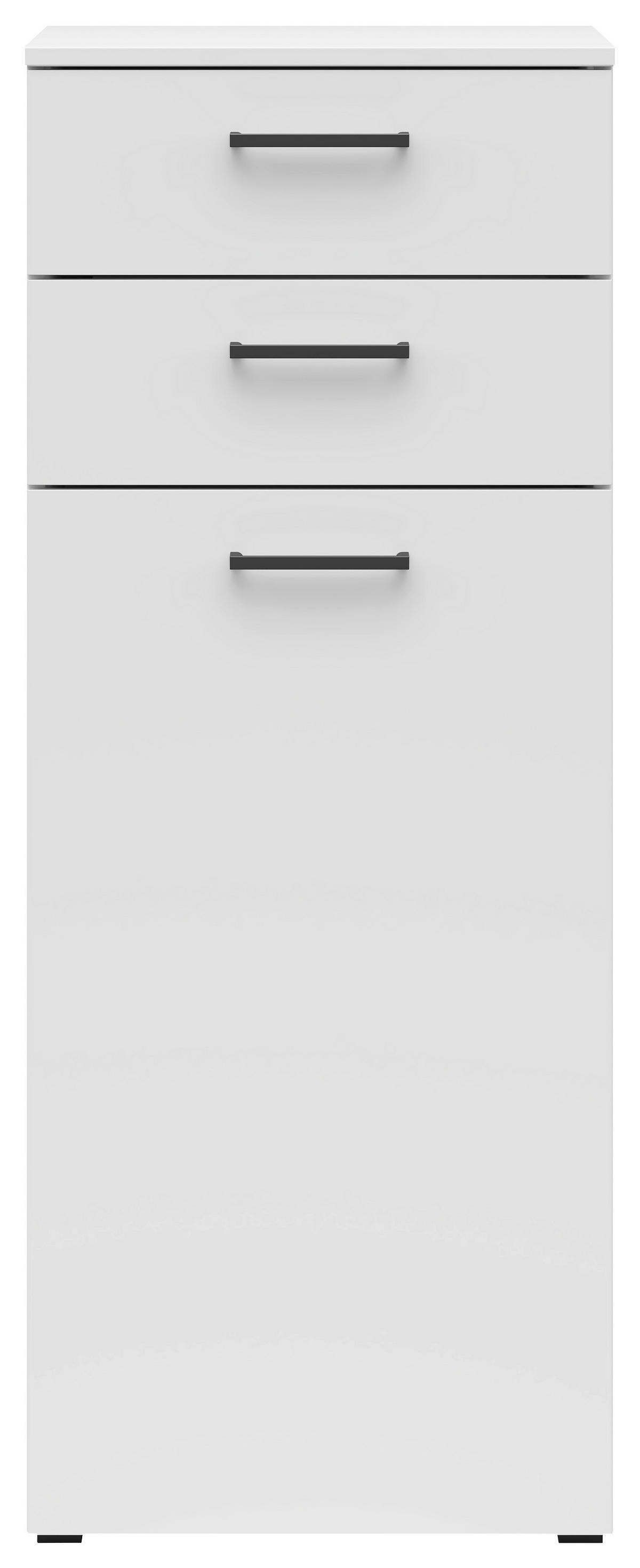 Kommode Multi-Stauraum Typ 17 weiß B/H/T: ca. 45x115x40 cm Multi-Stauraum Typ 17 - weiß (45,00/115,00/40,00cm)