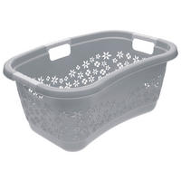 keeeper Wäschekorb grau B/H/L: ca. 45x28,5x65 cm Wäschekorb_Lasse_Nordic_Grey - grau (65,00/45,00/28,50cm) - keeeper