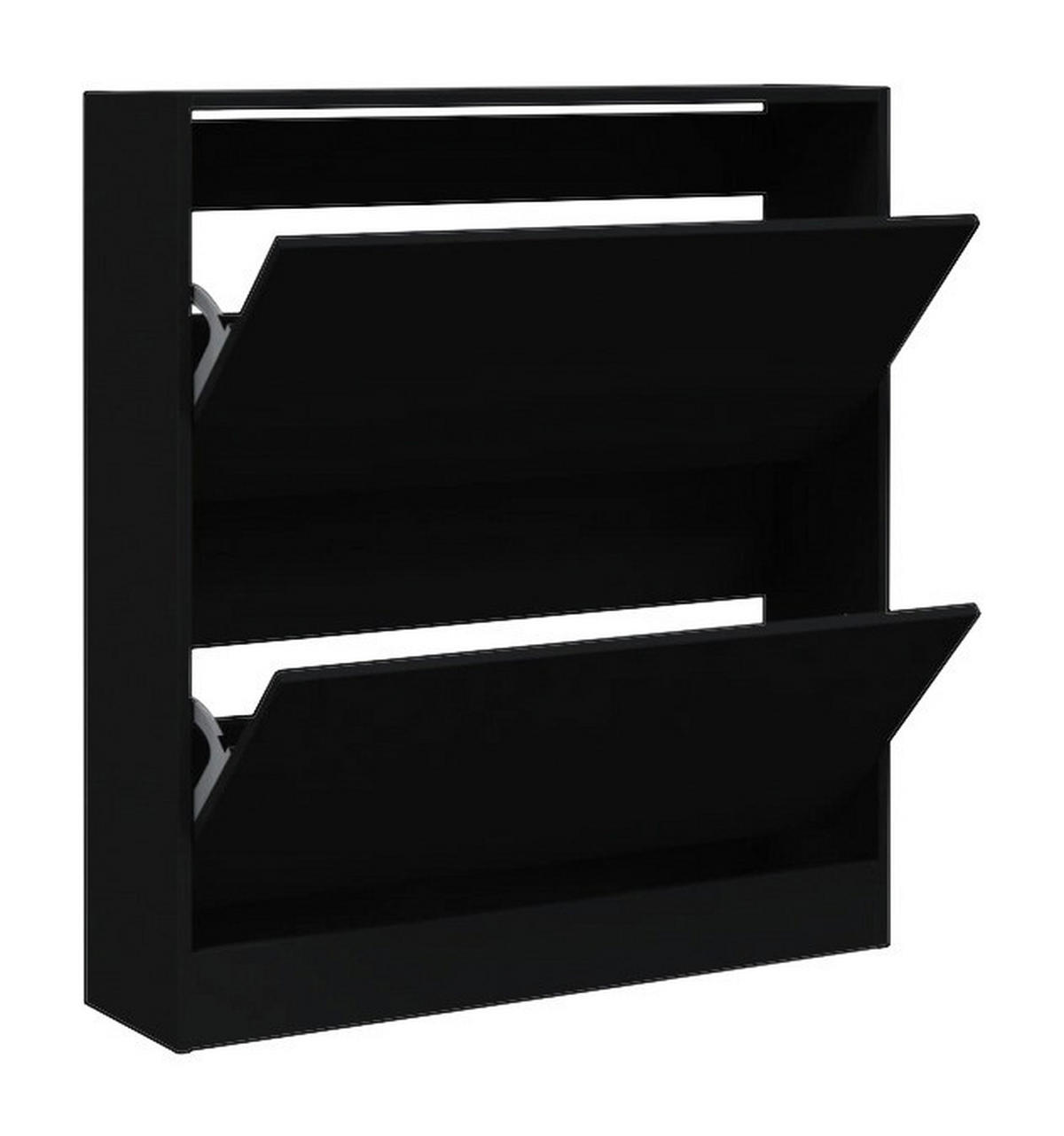 vidaXL Schuhregal Schuhregal - schwarz - vidaXL