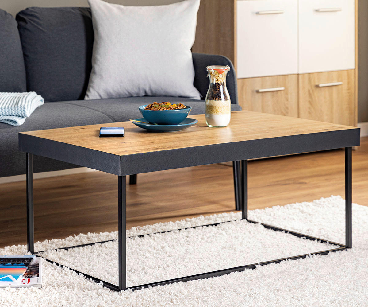 Couchtisch PASSIONE Eiche Optik B/H/L: ca. 55x40x90 cm PASSIONE - Eiche (90,00/55,00/40,00cm) - Inter Link