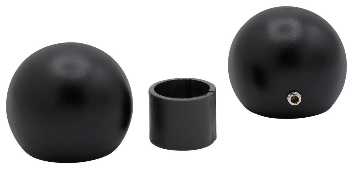Endstück ball ball - schwarz - ondeco