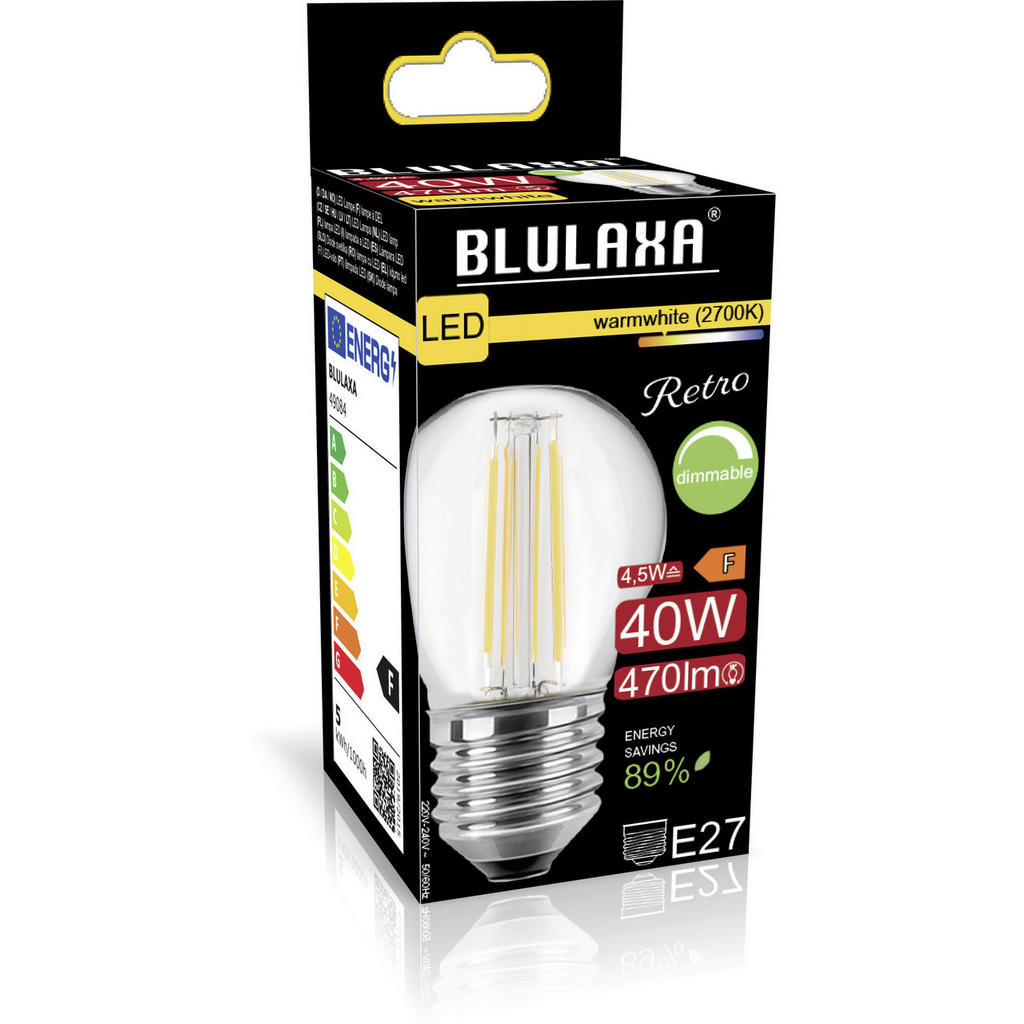Thumbnail - Blulaxa LED-Filament-Lampe E27