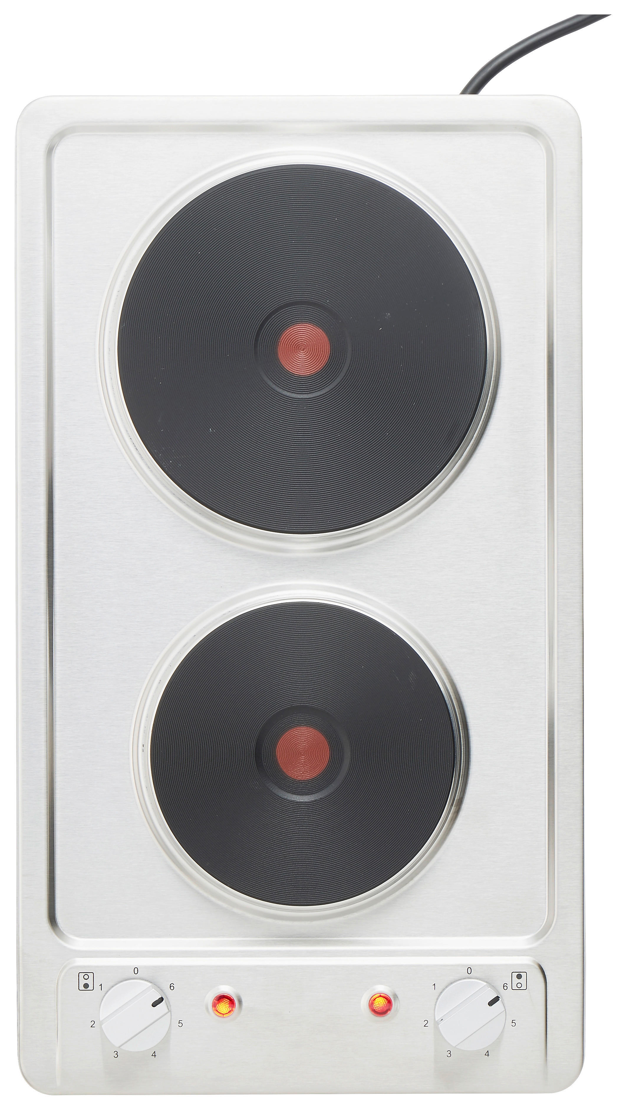 PKM-Möbel Doppelkochplatte EB-DKF-2 B/H/T: ca. 29x4x51 cm EB-DKF-2 - (29,00/4,00/51,00cm) - PKM-Möbel