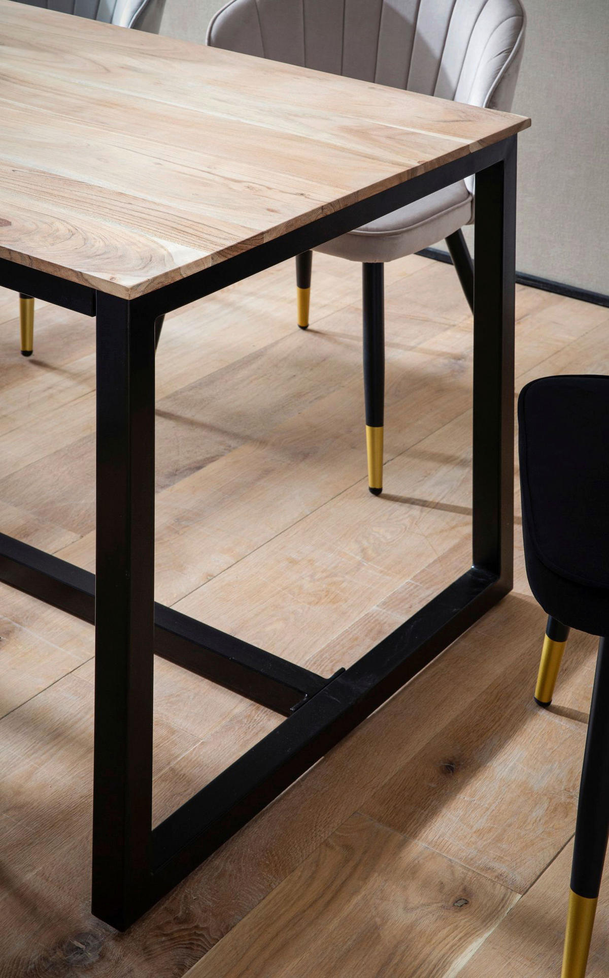 Esstisch B/H/T: ca. 140x76x80 cm Esszimmertisch - (140,00/76,00/80,00cm) - Wohnling