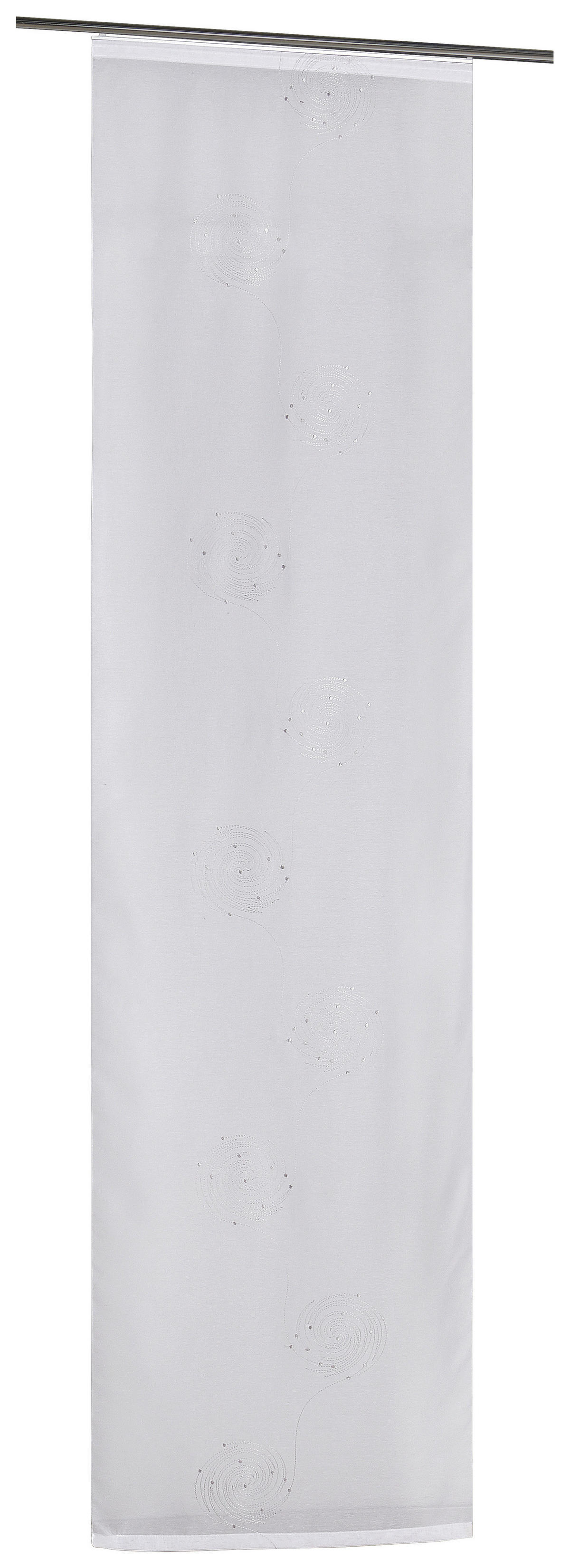 Schiebevorhang Sofia silber B/L: ca. 60x245 cm Sofia - silber (60,00/245,00cm) - POCOline