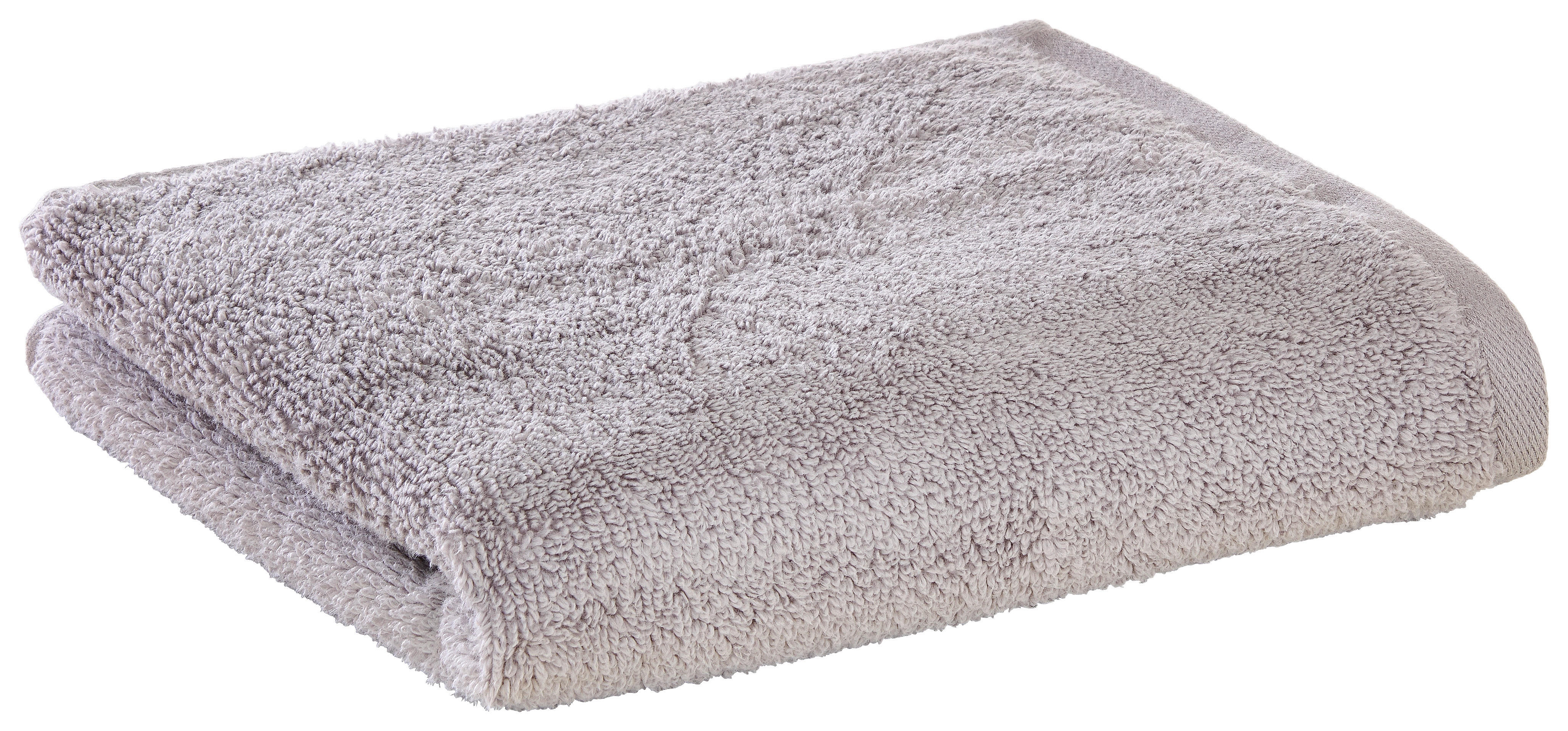 Handtuch Handtuch_Uni 50x100cm - silber (50,00/100,00cm)