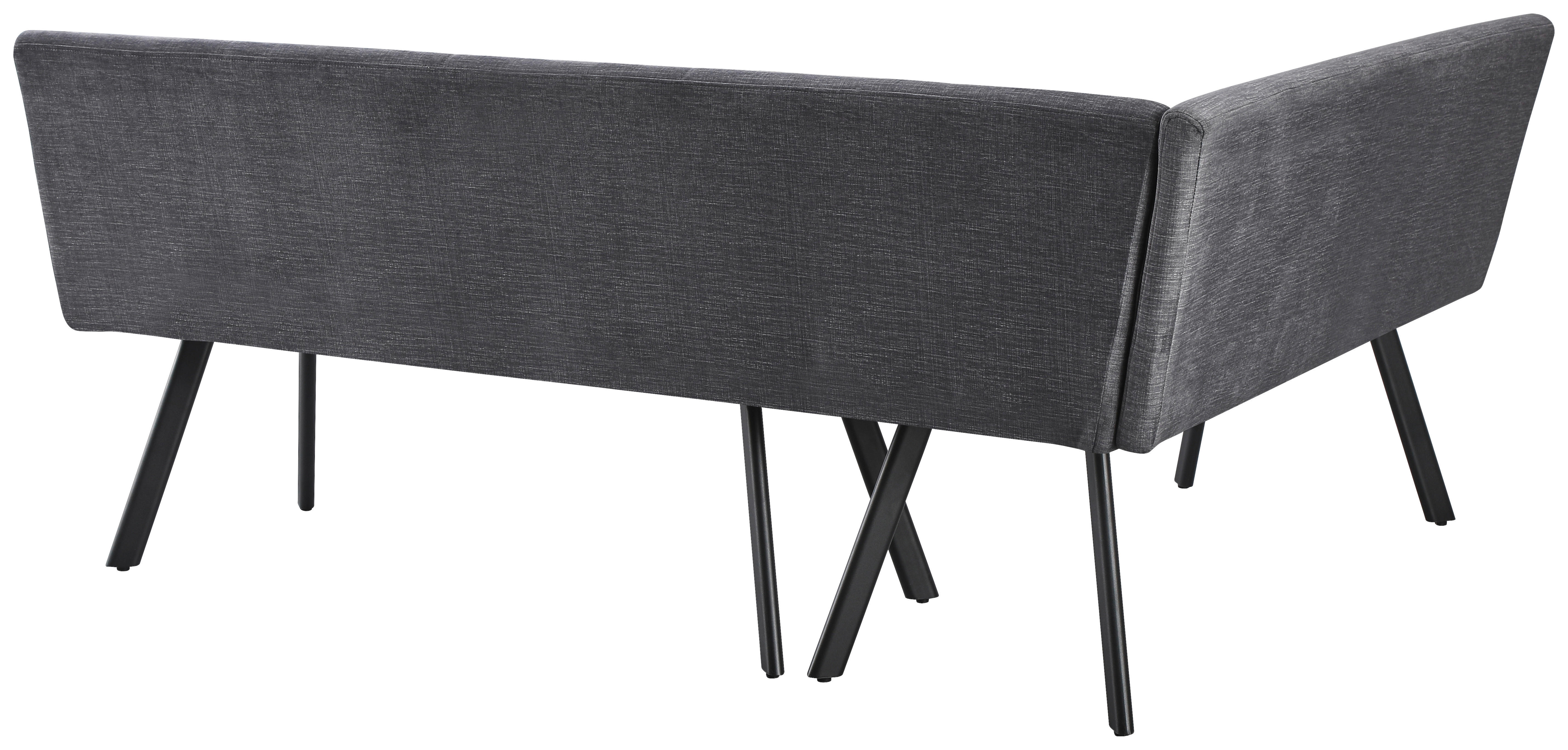 Eckbank Milos grau B/H/L: ca. 152x85x195 cm Milos - grau (195,00/152,00/85,00cm)