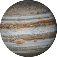 Komar Fototapete Jupiter D: ca. 125 cm Jupiter - (125,00cm) - Komar