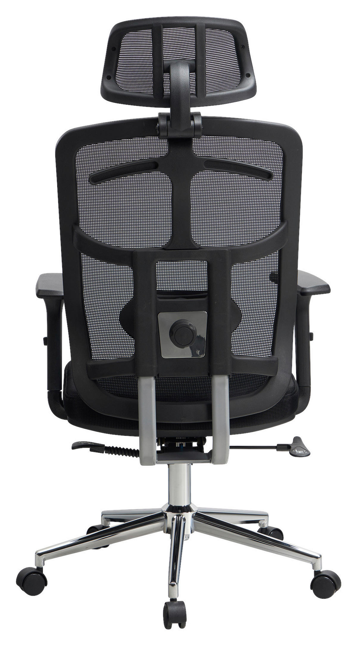 Drehstuhl schwarz Bürostuhl - schwarz (68,00/130,00/68,00cm) - Amstyle