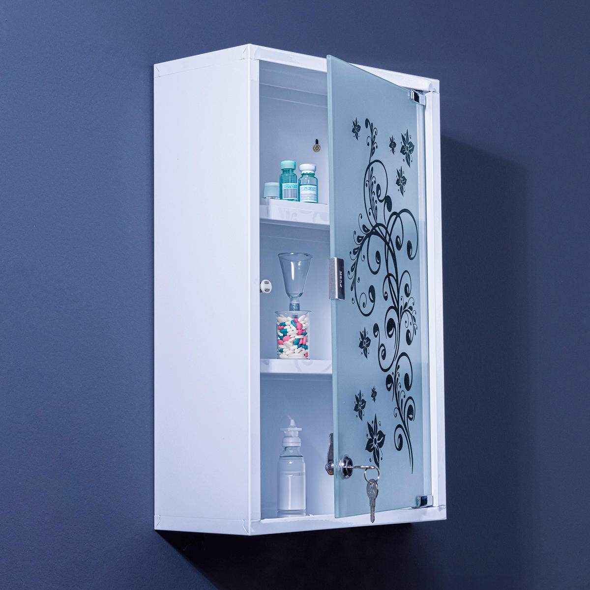 Medizinschrank Medizinschrank_bedruckt - weiß (15,00/30,00/50,00cm)