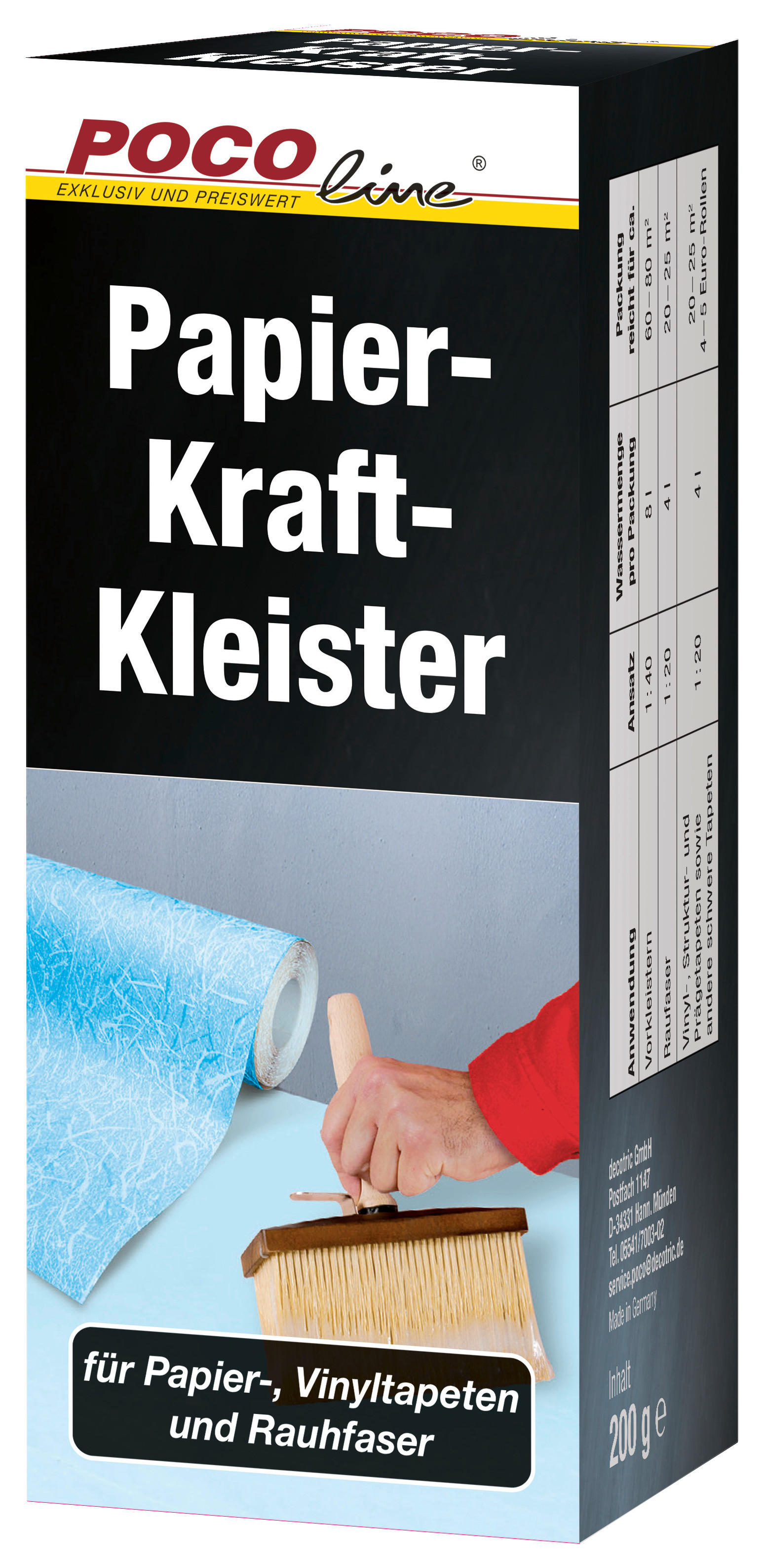 POCOline Tapetenkleister Kraft ca. 0,2 kg Kraft - POCOline