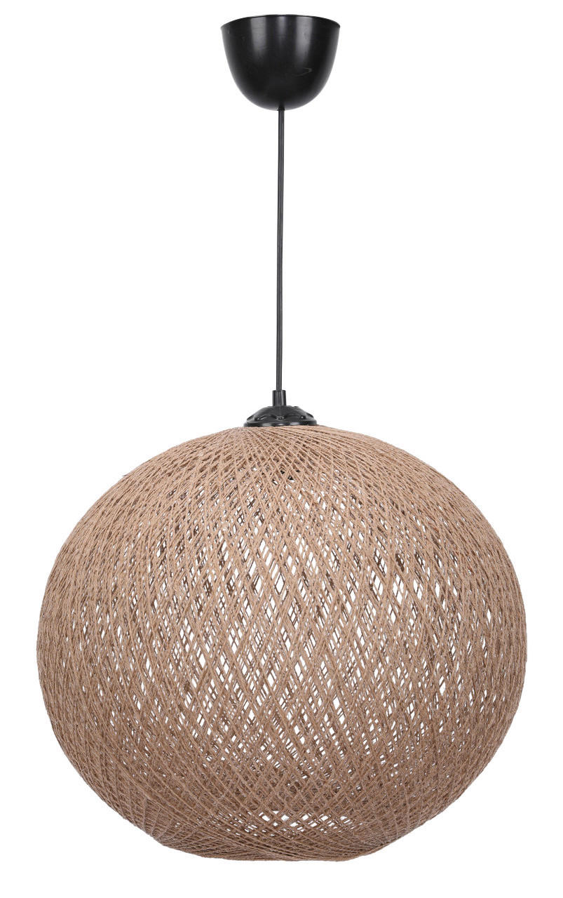 Opviq Pendelleuchte creme B/H/T/L/D: ca. 38x70x38x38x38 cm E27 1 Brennstellen Pendelleuchte_189 - creme (38,00/38,00/70,00cm) - Opviq