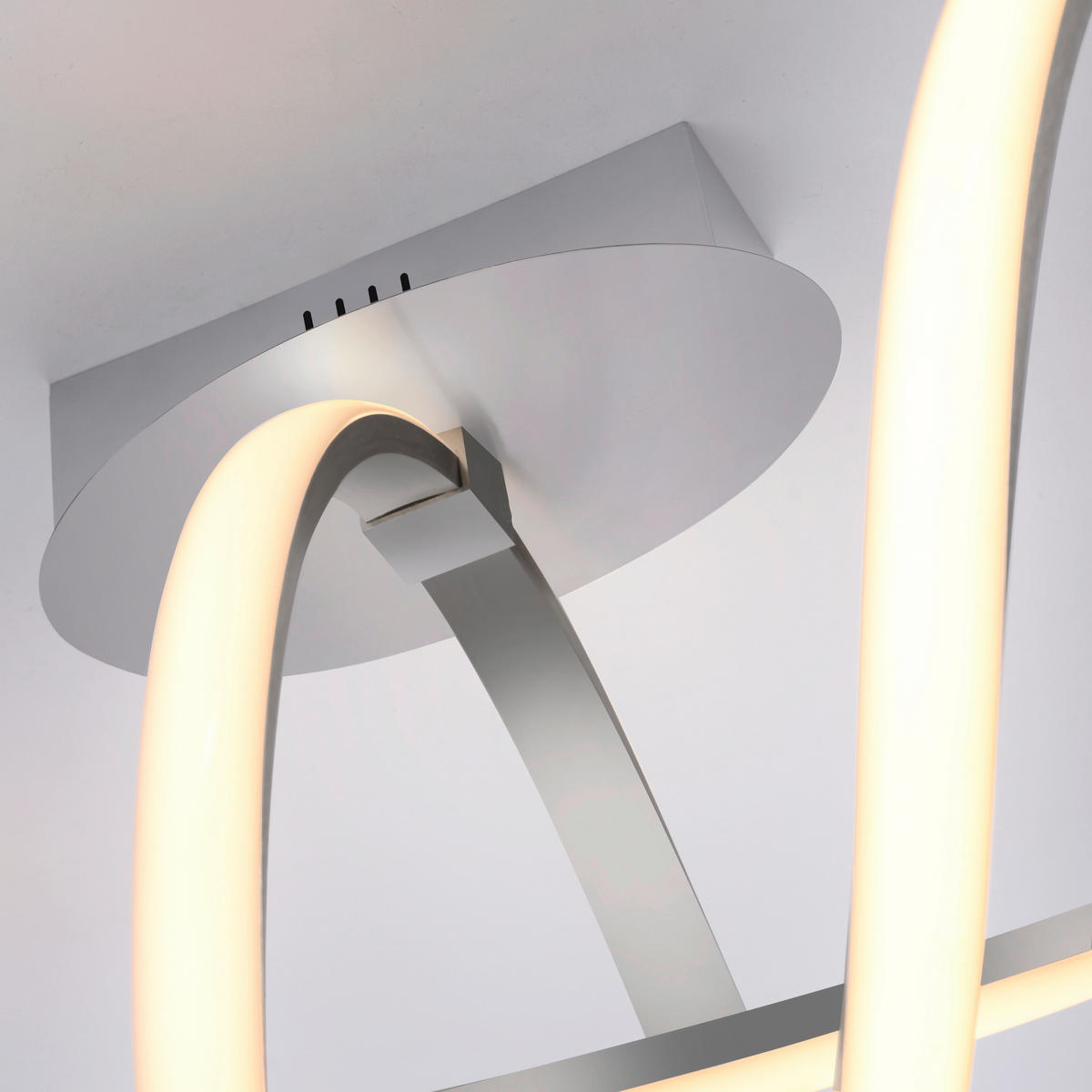 Just Light LED-Deckenleuchte MARIA 15403-95 Kunststoff Aluminium B/H/T: ca. 24,5x27x61 cm 1 Brennstellen MARIA - (24,50/27,00/61,00cm) - Just Light