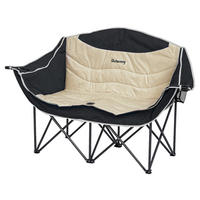 Outsunny Campingstuhl khaki Metall B/H/L: ca. 50x92x134 cm Campingstuhl - khaki (134,00/50,00/92,00cm) - Outsunny
