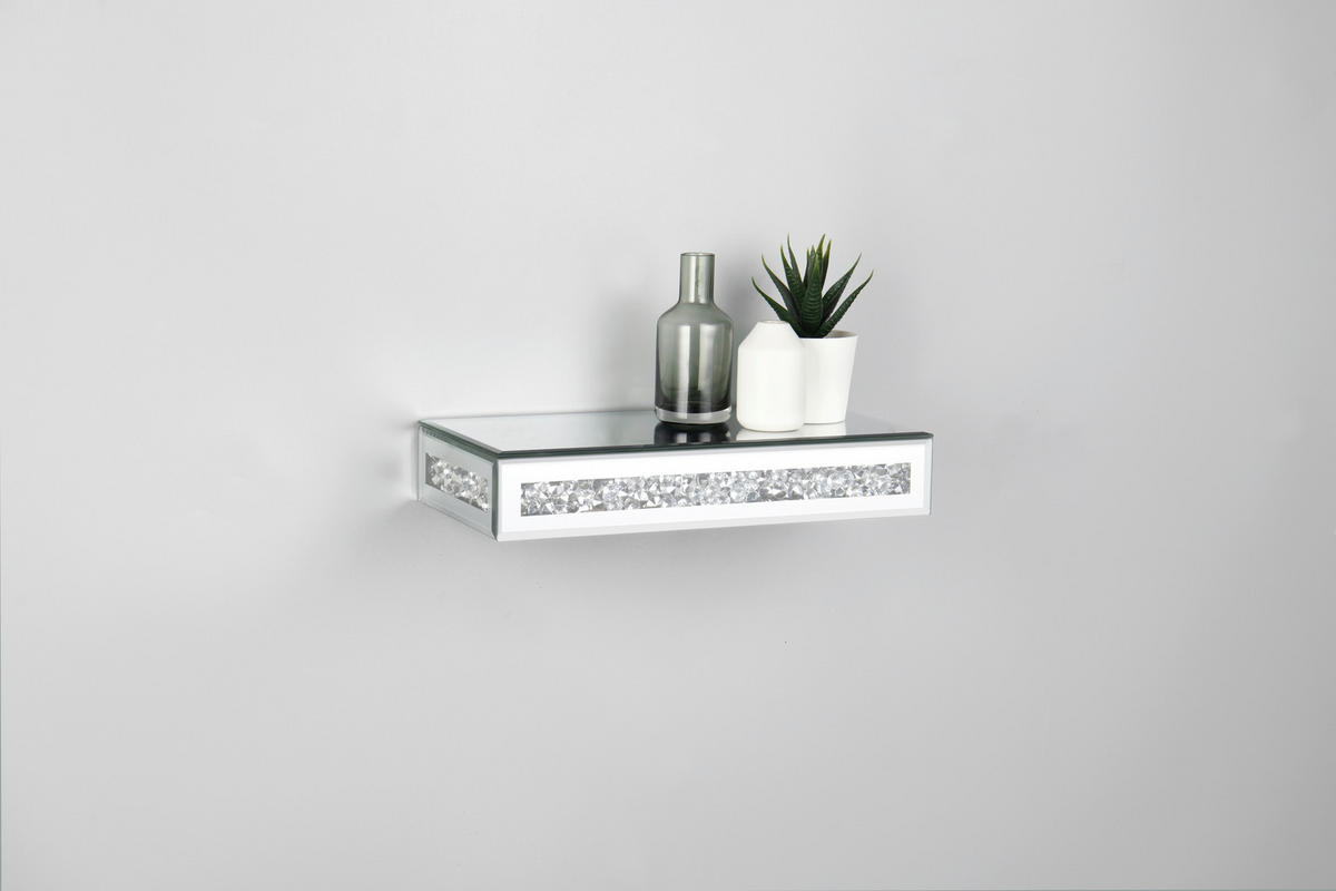 Wandregal Zoe B/H/T: ca. 30x6x15 cm Zoe - (30,00/6,00/15,00cm)