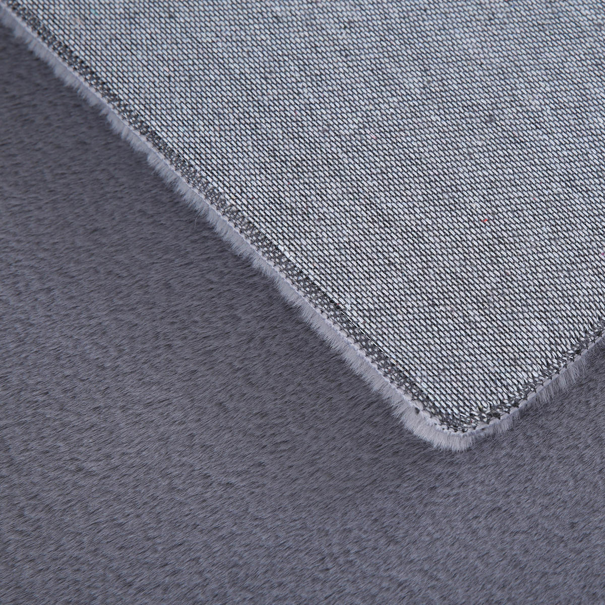 Ayyildiz Teppich POUFFY grau B/L: ca. 80x150 cm POUFFY - grau (80,00/150,00cm) - Ayyildiz