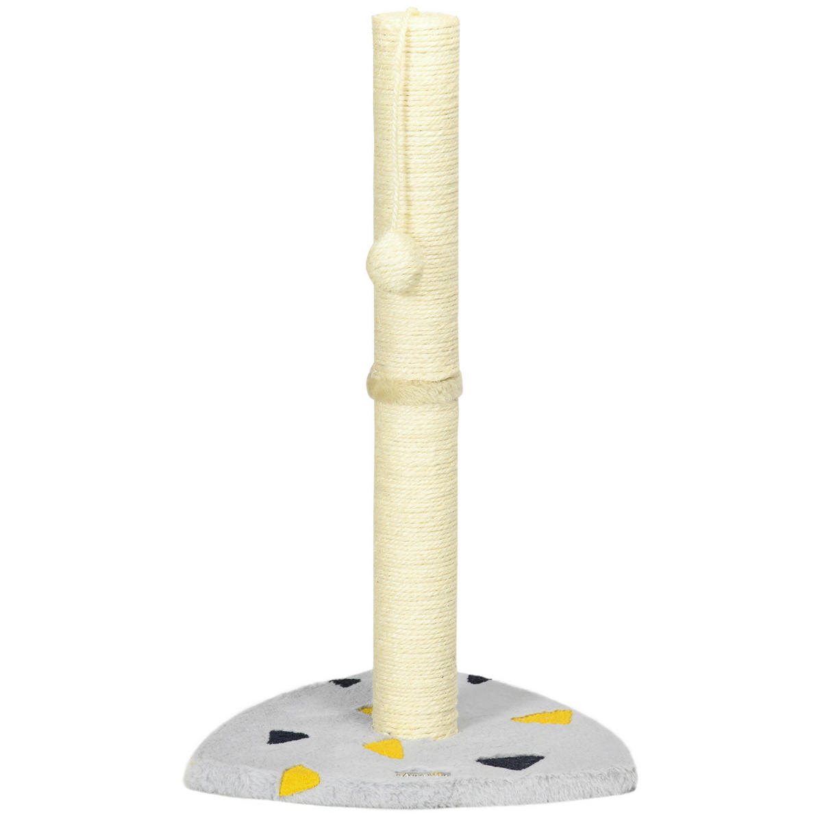 PawHut Kratzbaum hellgrau Spanplatte B/H/L: ca. 35x62x35 cm Kratzbaum - hellgrau (35,00/35,00/62,00cm) - PawHut