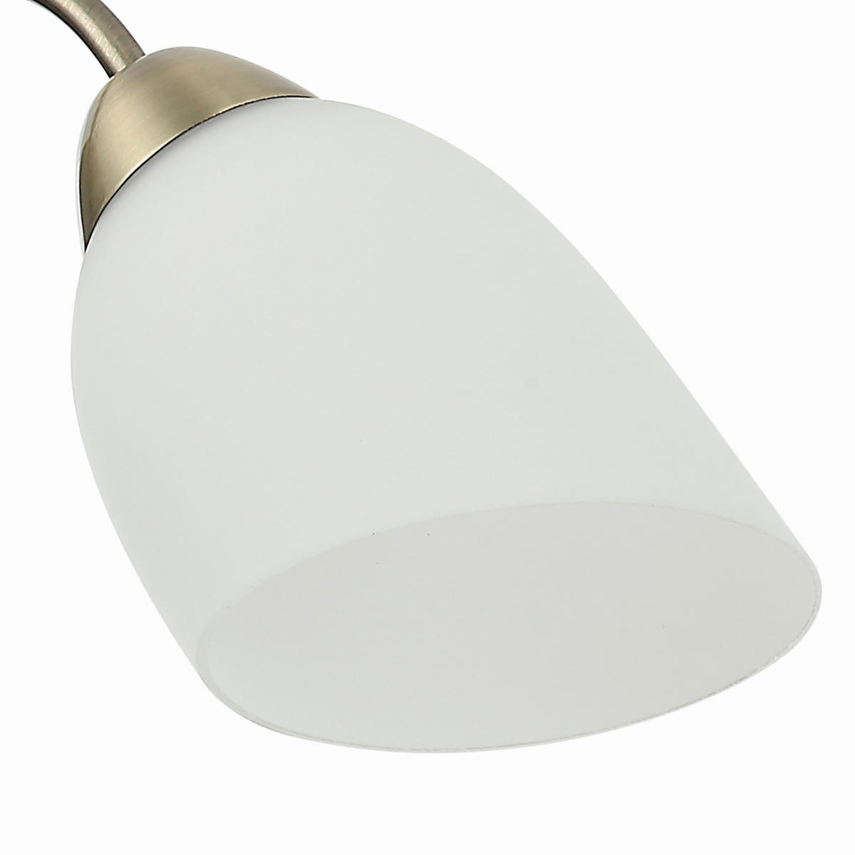 Lamkur Deckenleuchte DONNA 45474 oxidgrün Glas Metall H/L: ca. 26x45 cm E27 5 Brennstellen Donna - oxidgrün (45,00cm) - Lamkur