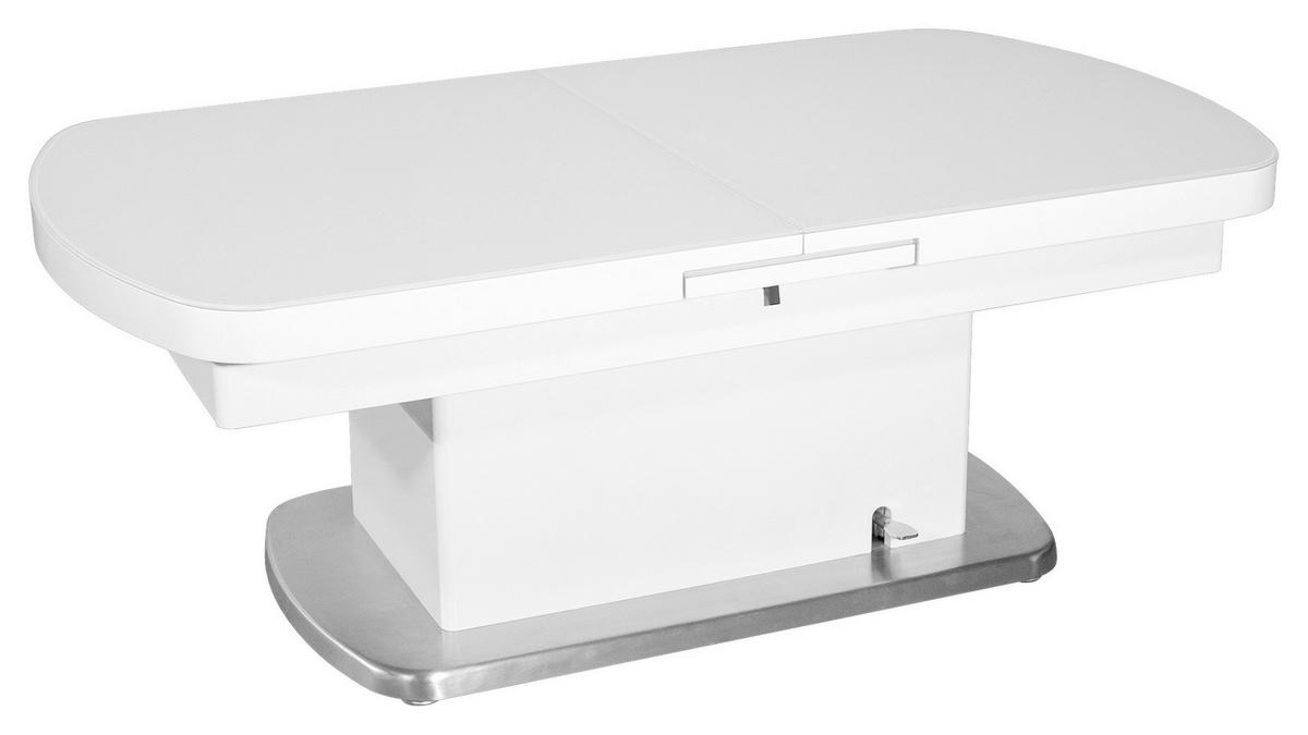 Couchtisch Levi weiß MDF B/H/T: ca. 135x50x75 cm Levi - weiß (135,00/50,00/75,00cm)