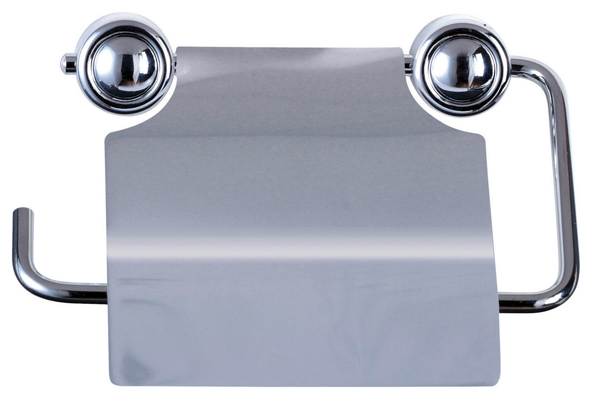 Toilettenpapierhalter silber Eisen B/H/L: ca. 15x13x3 cm ▷ online bei POCO  kaufen