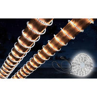 GLOBO LED-Schlauch LIGHT TUBE klar T/D: ca. 900x1 cm LIGHT TUBE - klar (1,00cm) - GLOBO
