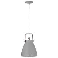 Just Light Pendelleuchte PN11059-15 grau Stahl B/H/L: ca. 22x120x22 cm E27 1 Brennstellen EVA - grau (22,00/22,00/120,00cm) - Just Light