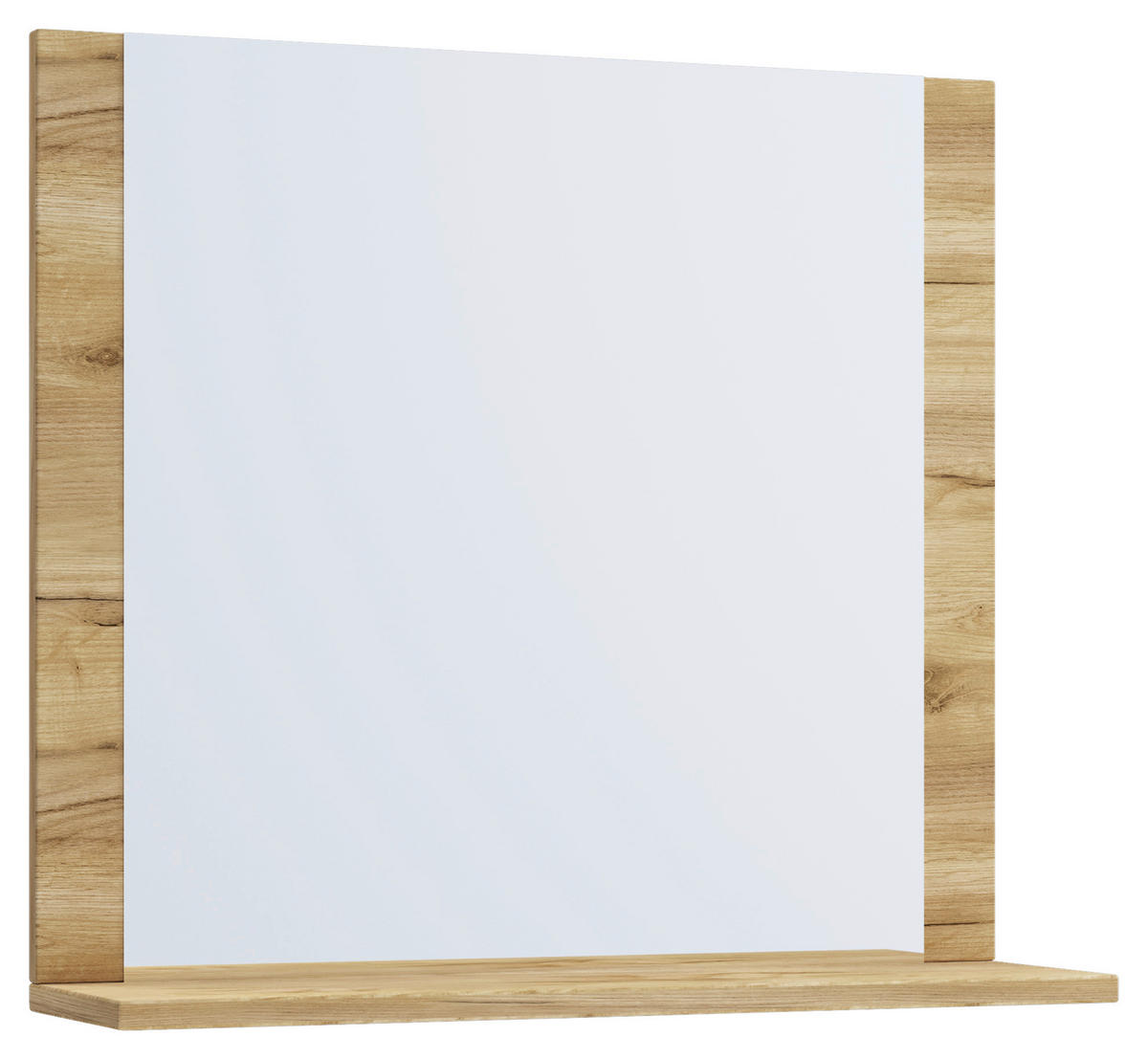 Wandspiegel Lendas Eiche Honig Nachbildung Holzwerkstoff B/H/T: ca. 60x65x17 cm Lendas - Eiche (60,00/65,00/17,00cm) - VCM Möbel