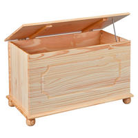 Truhe Emel natur B/H/T: ca. 89x53x47 cm Emel - natur (89,00/53,00/47,00cm) - Inter Link