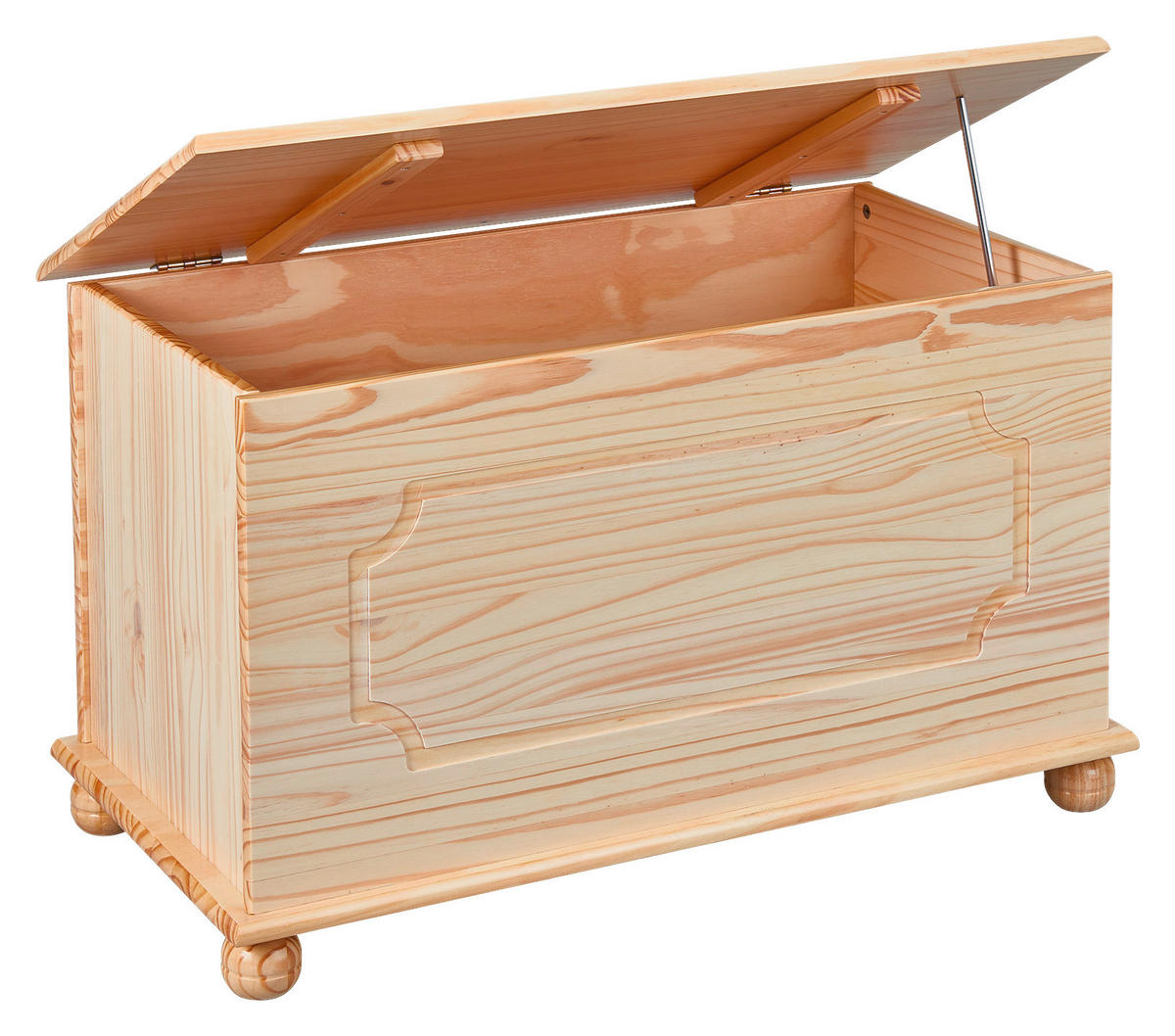 Truhe Emel natur B/H/T: ca. 89x53x47 cm Emel - natur (89,00/53,00/47,00cm) - Inter Link