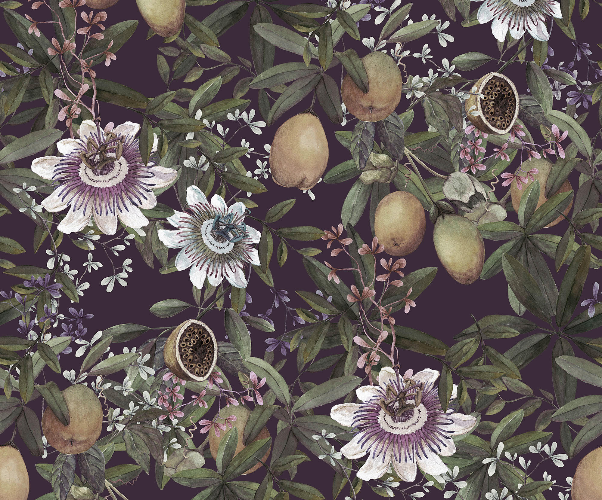 Komar Fototapete Mezzanotte B/L: ca. 300x250 cm Mezzanotte - (300,00/250,00cm) - Komar