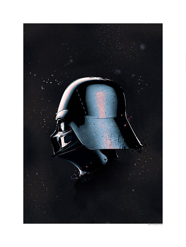 Komar Poster Star Wars Classic Helmets Vader Star Wars B/L: ca. 30x40 cm günstig online kaufen