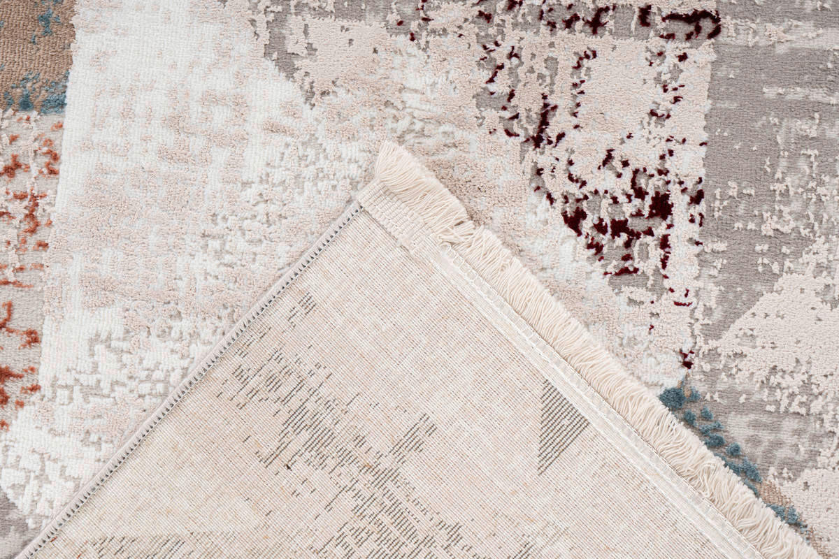 360Living Teppich Akropolis grau B/L: ca. 120x180 cm Akropolis - rosa/grau (120,00/180,00cm) - 360Living