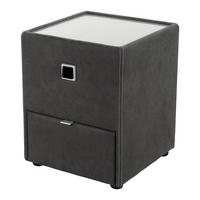 Nachtkonsole  dunkelgrau Lancy_Nachtkonsole 493/19 - dunkelgrau (43,00/53,00/45,00cm)