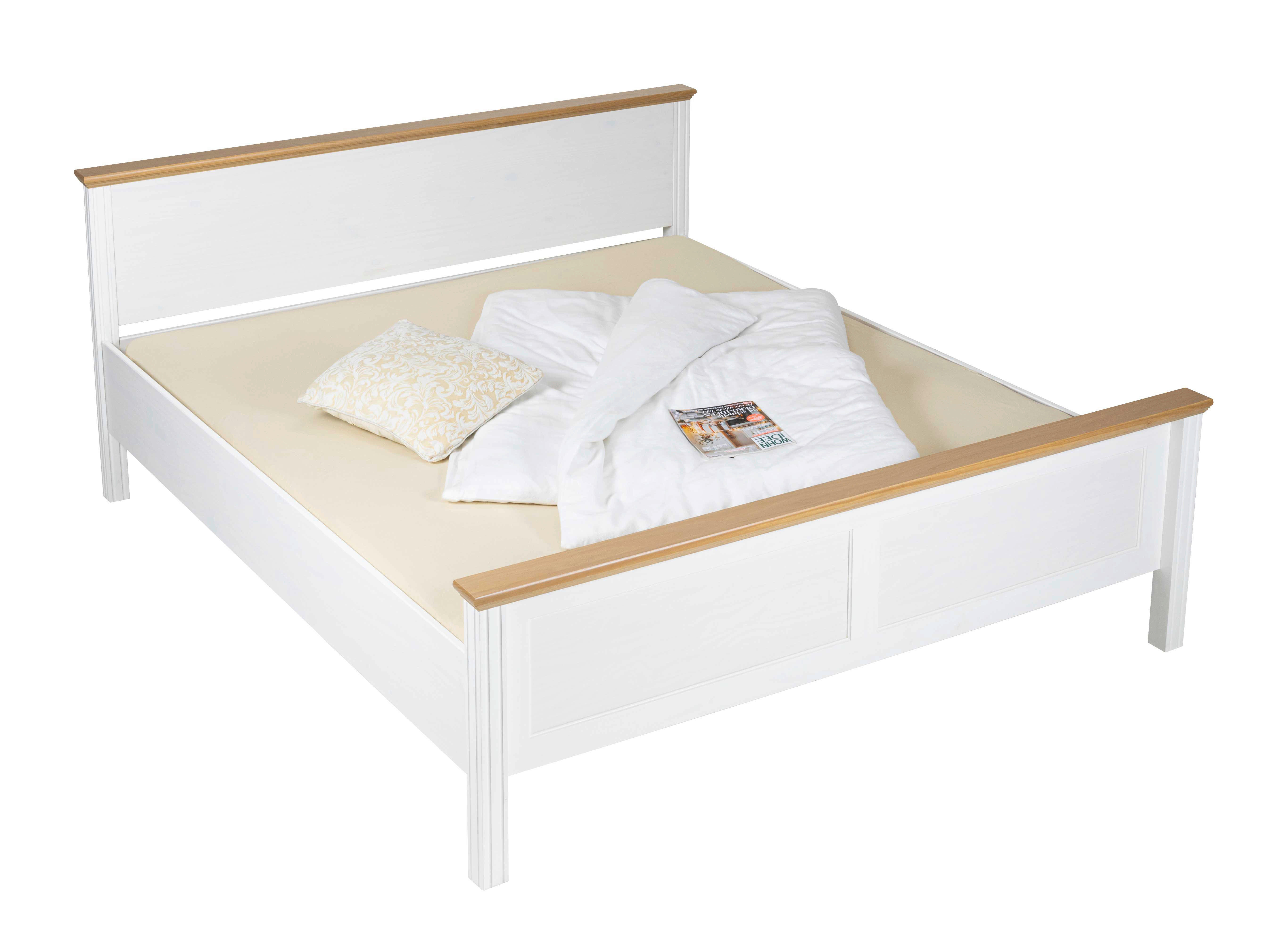 Bett Maluno weiß Maluno - weiß (214,90/189,80/93,60cm) - Inter Link