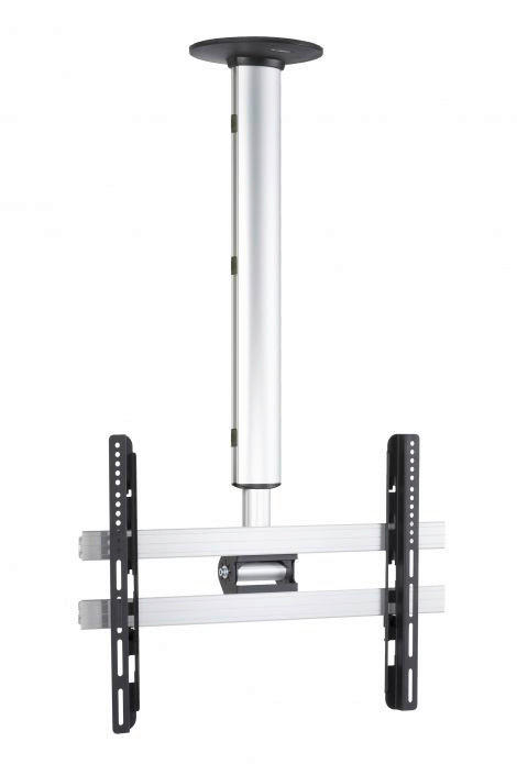 VCM Deckenhalterung TV-Deckenhalterung silber schwarz TV-Deckenhalterung CM4 - schwarz/silber - VCM