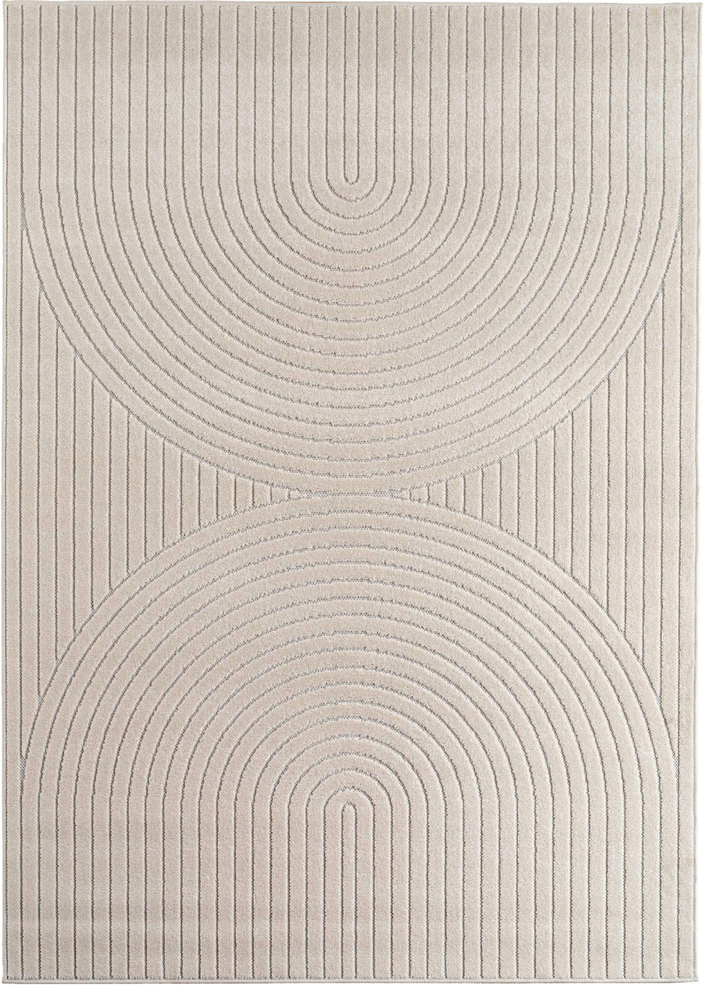 Ayyildiz In-/Outdoor-Teppich NOVA creme B/L: ca. 80x250 cm NOVA - creme (80,00/250,00cm) - Ayyildiz