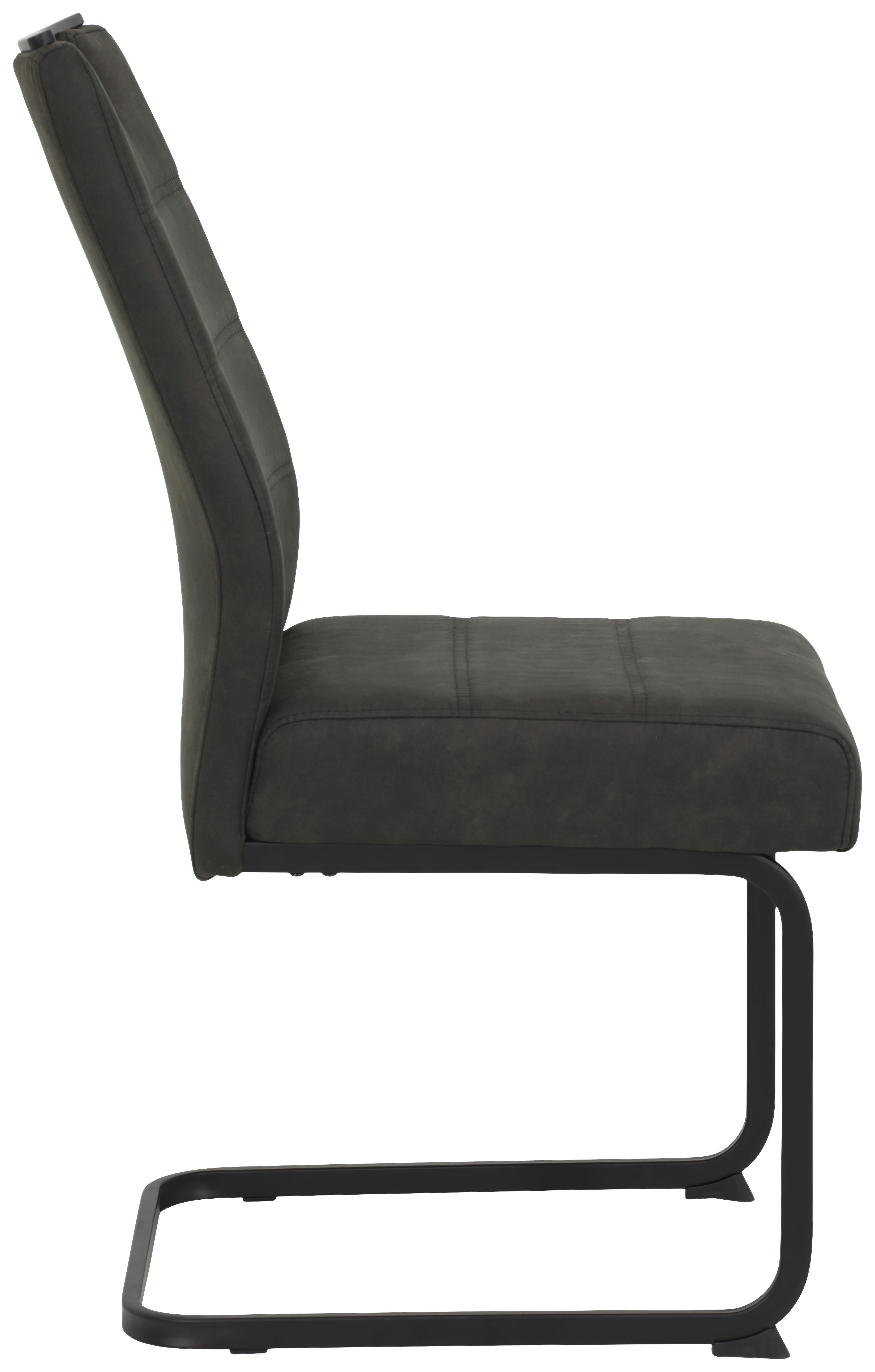 Schwingstuhl Kerstin anthrazit Vintage B/H/T: ca. 49x100x61 cm Kerstin - schwarz/anthrazit (49,00/100,00/61,00cm)