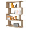 Standregal Style Eiche Sonoma Nachbildung B/H/T: ca. 100x152x38 cm Style - Eiche (100,00/152,00/38,00cm)