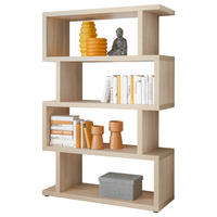 Standregal Style Eiche Sonoma Nachbildung B/H/T: ca. 100x152x38 cm Style - Eiche (100,00/152,00/38,00cm)