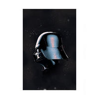 Komar Poster Star Wars Classic Helmets Vader Star Wars B/L: ca. 50x70 cm Star Wars Classic Helmets Vader - (50,00/70,00cm) - Komar